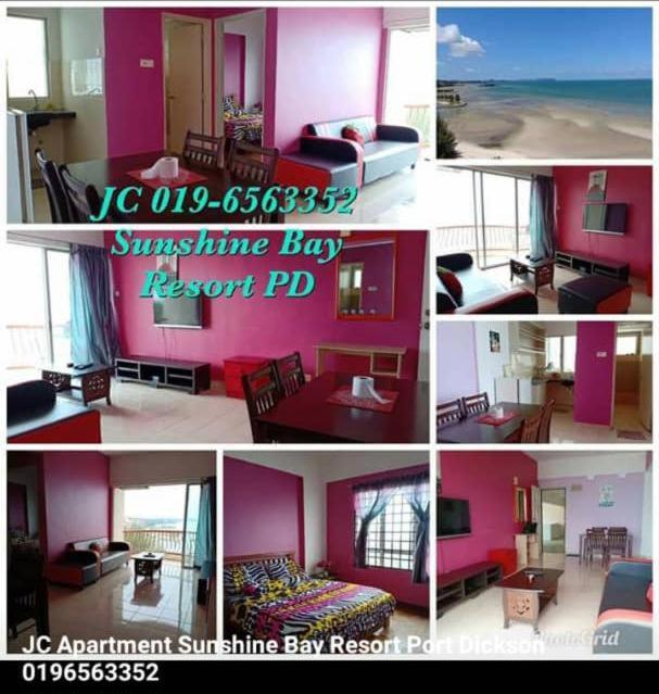 Jc Sunshine Bay Resort Apartment Port Dickson Buitenkant foto